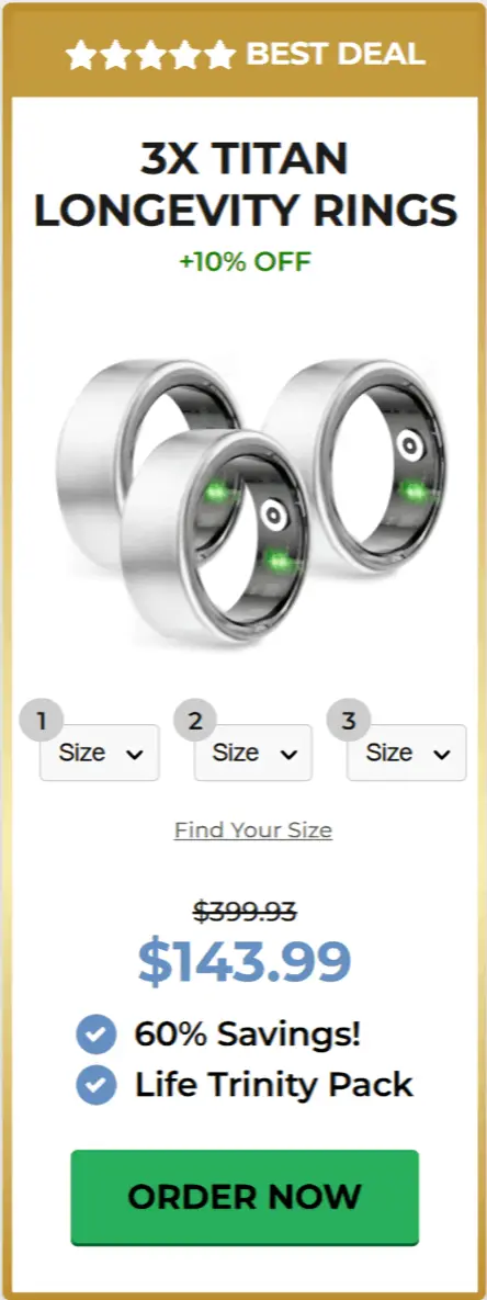 Titan Longevity Ring Best Price